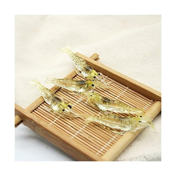 Dimart-5-pcs-Simulation-Soft-Silicone-Prawn-Shrimp-Fishing-Tackle-Lure-Baits-Gear-Beige