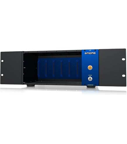 Amazon.com: 506 Power MKII 6-Space 500-Series Rack : Musical