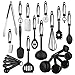 24 Piece Kitchen Utensil Set - Heat Resistant, Comfortable Ergonomic Design, Dishwasher Safe - PVC and BPA Free - Gift Box Package - By HomEquip