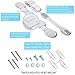 Furniture Anchors For Baby Proofing – Anti Tip Furniture Kit – 8 Pack – Furniture Straps Keep Children Safe From Falling – Attach Furniture to Wall – For Dressers, Fridges, Shelves, TV Stands - ShiChi