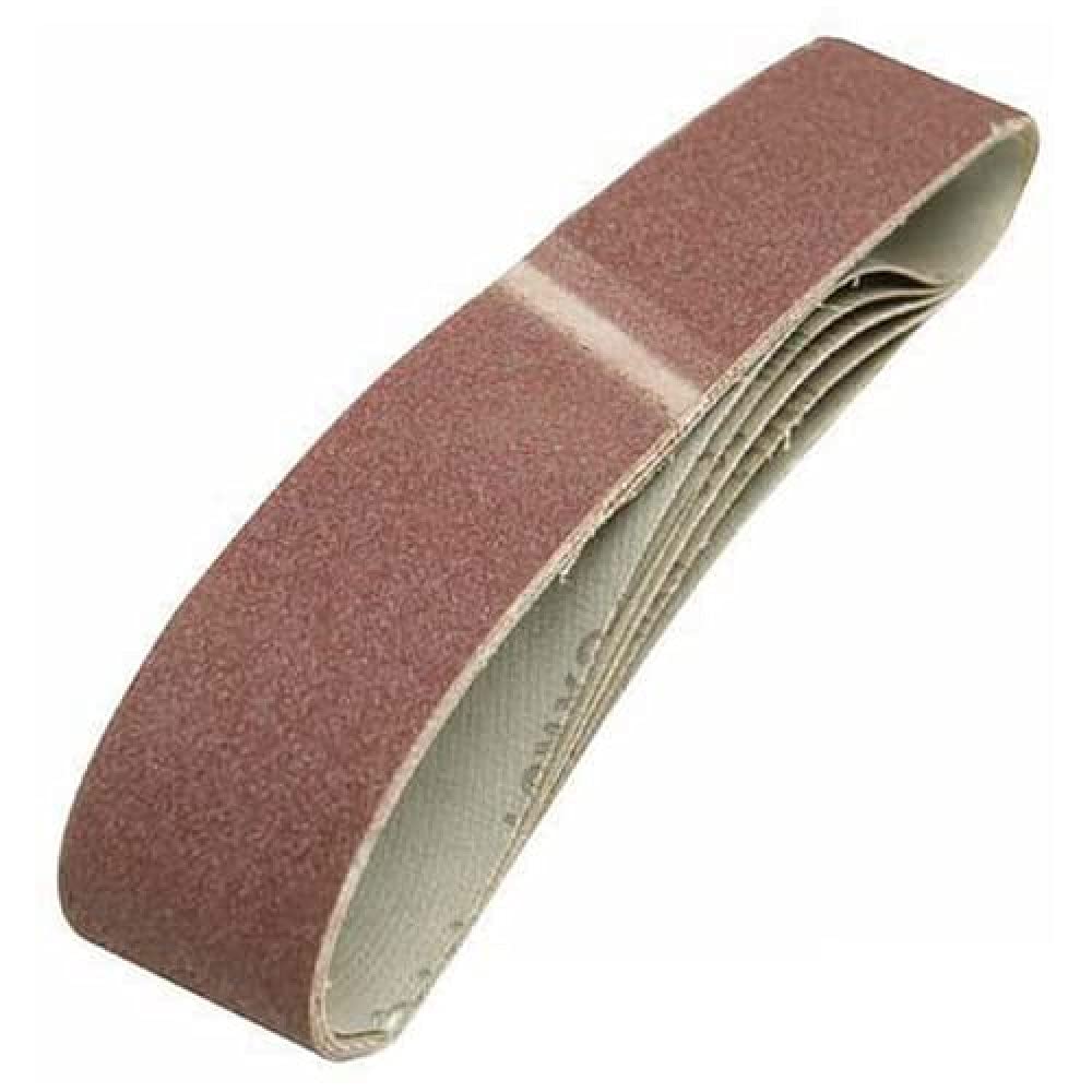 Silverline 463484 Sanding Belts 50 x 686 mm 5pk 80 Grit