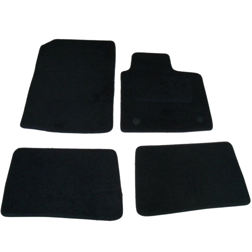 Sakura Car Mats for Renault Twingo Fits Models 2007 Onwards - Black
