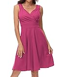 GRACE KARIN Sleeveless Flared A-line Swing Dress