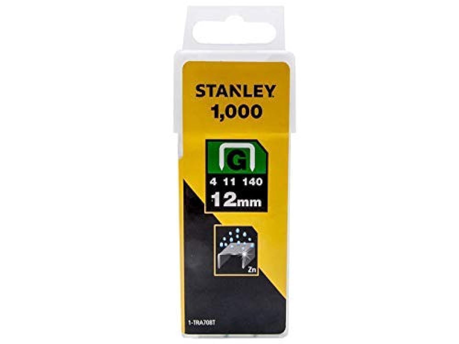 Stanley Heavy Duty Staples (Pack of 1000) (One Size) (Silver)