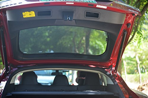 Car Sunroof Sunshade Windshield Sunshade Protector Compatible Model S (Model S Rear Liftgate Mesh Sunshade)