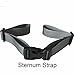 BRONZEMAN Sternum Strap Backpack Chest Harness - Nylon - Adjustable Universal - 6 (Black)