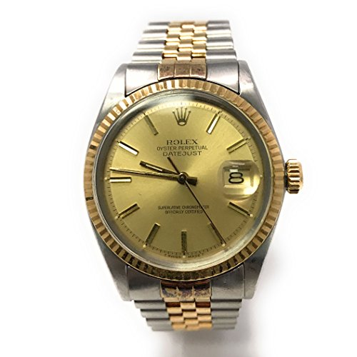 Rolex datejust swiss-automatic mens watch 1601 (certifi…