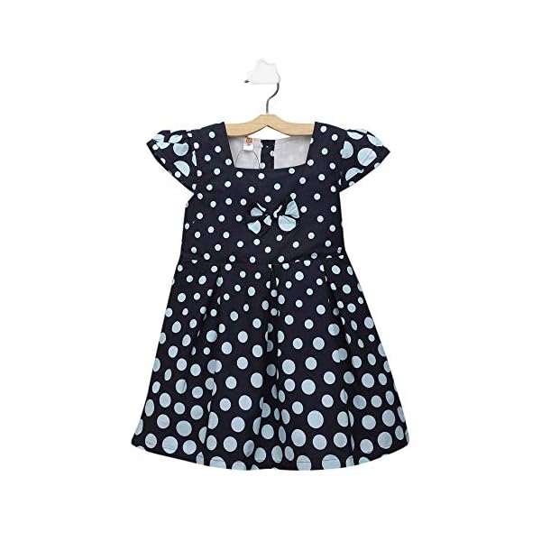 Hopscotch-Girls-Cotton-Sleeveless-Polka-Dot-Frock-with-A-Bow-in-Navy-Color Hopscotch-Girls-Cotton-Sleeveless-Polka-Dot-Frock-with-A-Bow-in-Navy-Color