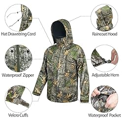 LOOGU Rain Suit, Rain Gear for Men