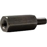 Small Parts 140806HM303 18-8 Stainless Steel Male-Female Threaded Hex Standoff, 1/4" Hex Size, 1/2" Length, 6-32 Thread Size (Pack of 10)