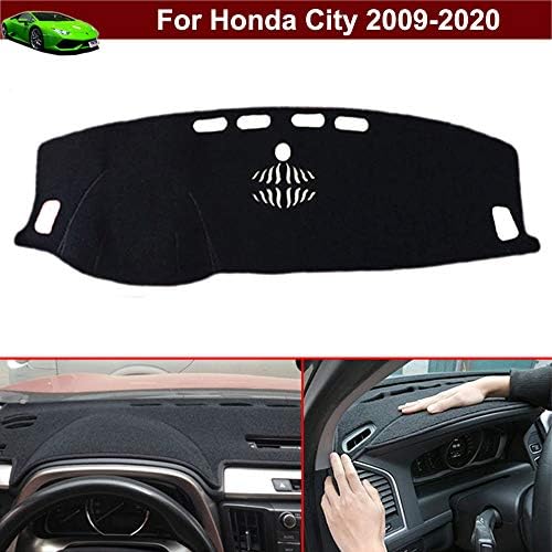 Yilaite New 1pcs Non-slip Dashboard Mat Dash Mat Dashboard/Dash Carpet Dash Covers Dashboard Cover Sun Visor Cover Dashboard Pad Dash Pad Custom Fit for City 2009-2020