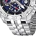 Festina Men's F16542/2 Silver Stainless-Steel Quartz Watch with Blue Dial
