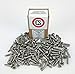 Chenango Supply N.10 x 3/4inches Stainless Phillips Pan Head Sheetmetal Screw (1/2inches to 2inches Lengths in Listing) 100 Sheet Metal Screws (N.10 x 3/4 inch)
