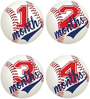 Baseball Baby Milestone Stickers