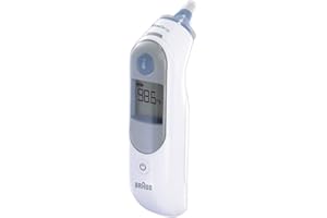 Braun ThermoScan 5 Ear Thermometer - ExacTemp Stability Indicator for Professional Accuracy, Digital Display, Baby and Infant Friendly, No.1 Brand Recommended by Pediatricians