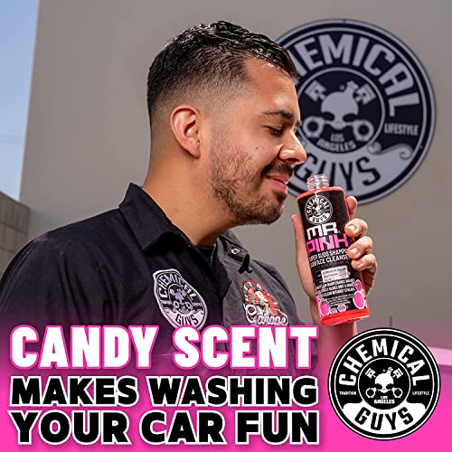 Chemical Guys Mr. Pink Foaming Car Wash Soap (Works with Foam Cannons, Foam Guns or Bucket Washes) Safe for Cars, Trucks, Motorcycles, RVs & More, 3.79 L, Candy Scent