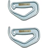 Totasak Grocery Bag Carrier (2-Pack Blue) - Multiple Shopping Bag Holder Handle - Durable Lightweight Multi Purpose Secondary Handle Tool