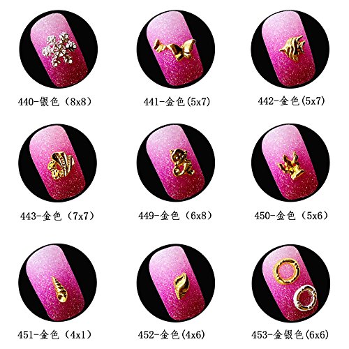 Buy Fashlady 440 Silver 50 Pc S Lote Japa O 3d Nail Art Decorac A O De Metal Etiqueta Do Prego Suprimentos Liga Floco De Neve Borboleta P Online At Low Prices In