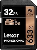Lexar Professional - Tarjeta de memoria 633x SDHC de 32 GB