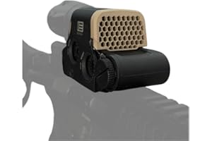 TACTICAL FORCE ARMORY FDE XPS/EXPS Killflash Compatible for EOTech EXPS2 | XPS2/3 Optic | Hex Cover ARD Anti-Relective Device | G33 G43 G45 Magnifiers