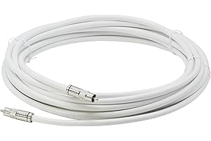 Digital Audio Cable - Digital Coaxial Cable with RCA Connections, Made in The USA, 75 Ohm Coax | Subwoofer Cable - (S/PDIF) W