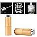 2 pcs 10 ml Travel Perfume Atomizer Spray Bottle- Twisting Concealed Mouth Design/Portable Refillable Empty Bottle for Perfume and Aftershave