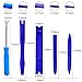 Auto Trim Removal Tool, 5 Pieces, Car Door Panel Upholstery Clip Removal Tool Kits with Fastener Remover, Pry and Installer Tool for Vehicle Audio Video Dashboard Dismantlement by Queenti