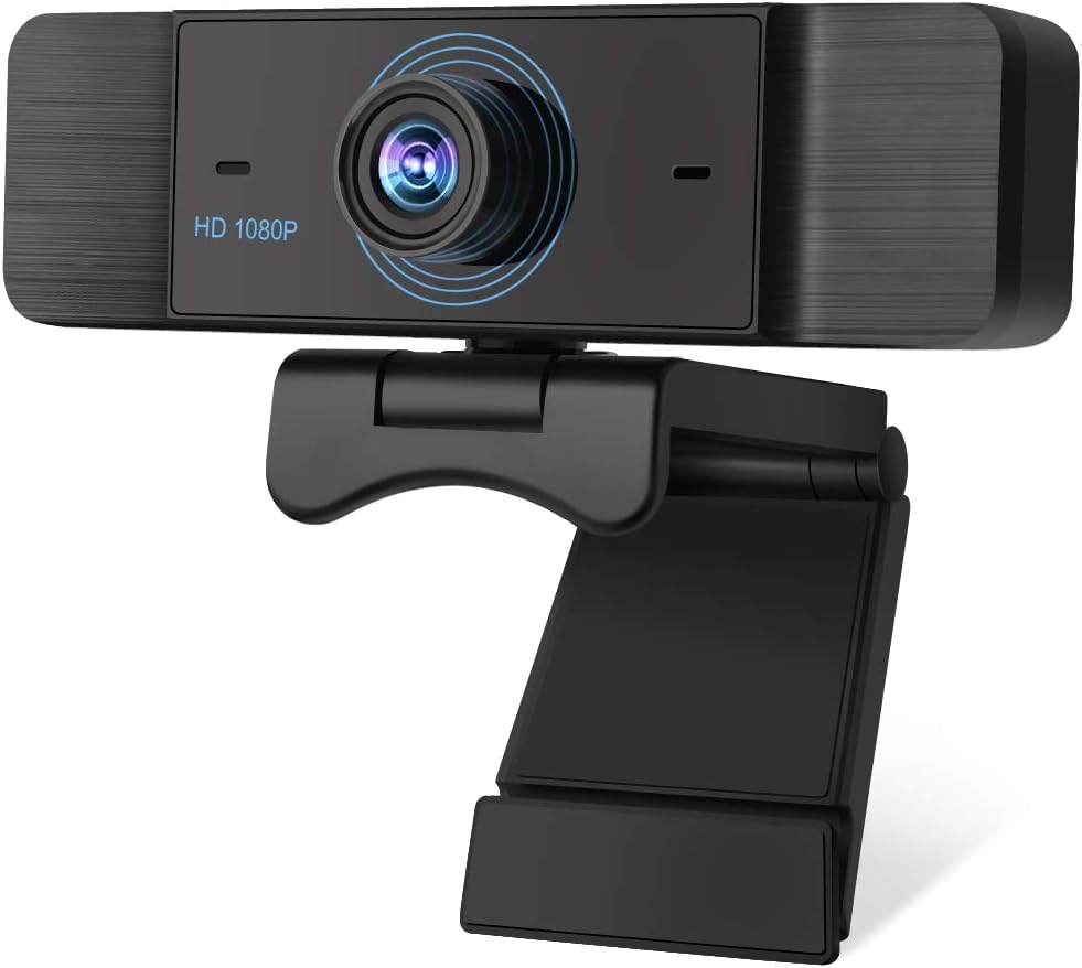 Webcam with Microphone, AIMASON 1080p HD Webcam for PC Desktop & Laptop with Mic,for Windows Mac OS, Webcam for Streaming, Video Calling, Recording, Conferencing