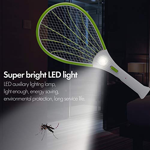 Nikаnd Fly Racket - Light Trap Indoor & Outdoor Tennis Racquet - Fruit Flies Fly Control Best for Camping - Thumbnail 6