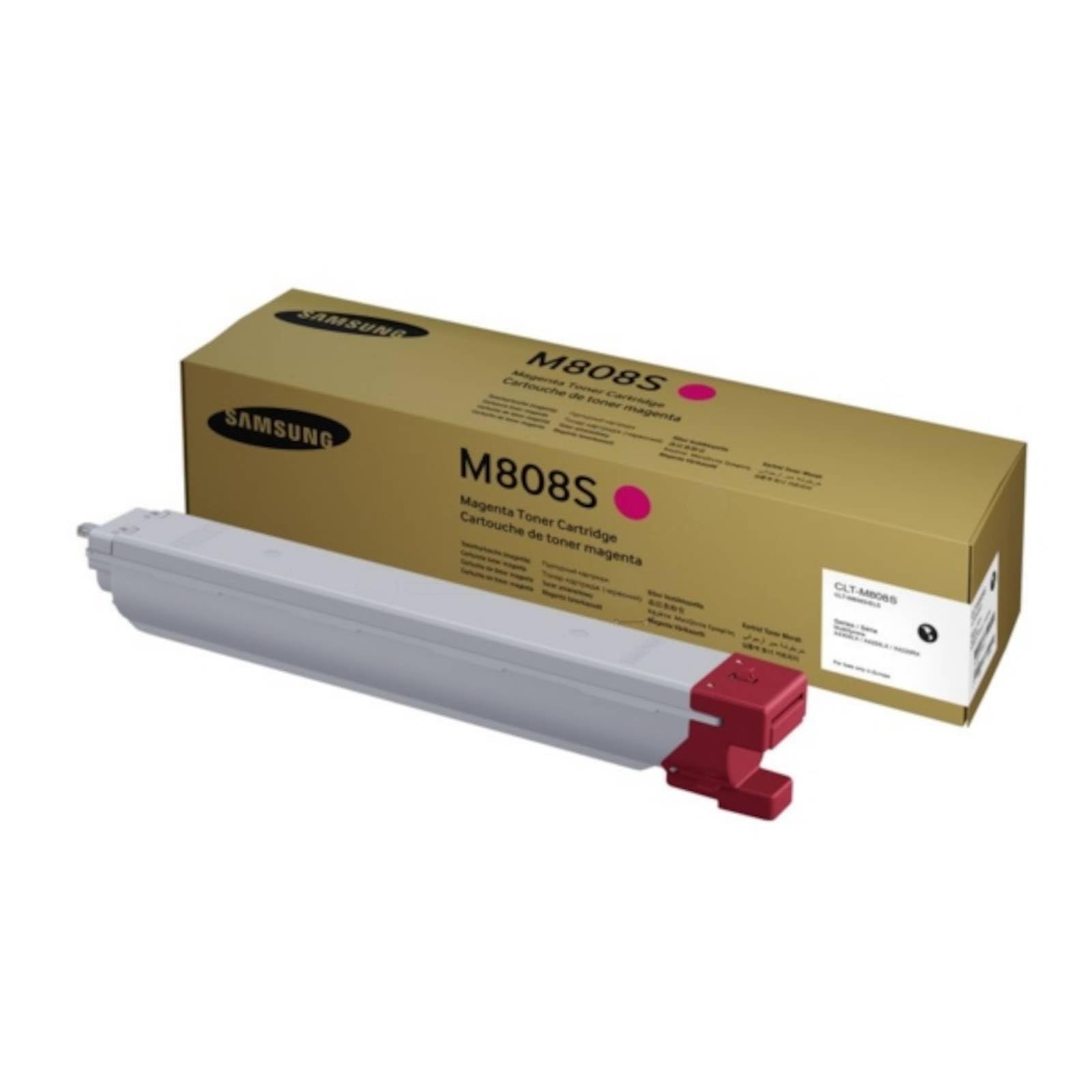 Samsung CLT-M808S - Magenta - original - toner cartridge (SS642A) - for MultiXpress SL-X400LX, SL-X401LX, SL-X4220RX, SL-X4250LX, SL-X4300LX