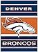 DENVER BRONCOS NFL 2-SIDED BANNER (28 X 40)