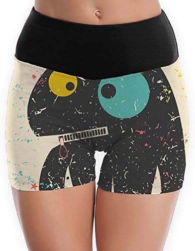 Cute Monster Women's Fashion Polyester Yoga Shorts Bodybuilding Fit Dance Shorts