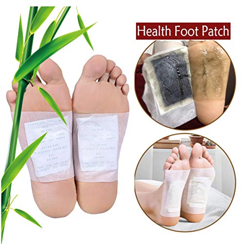 100Pcs Foot Pads Pain Relief Health Care Foot Care Pads with 100Pcs Adhesive Sheets