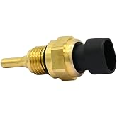 Dcmr Engine Coolant Temperature Temp Switch Sensor Sender# 3865346 SU3164 | Compatible with Dodge Ram 2500 3500 4500 5500 98-10 Nissan Titan Xd 11-22 L6 V8 5.0L 5.9L 6.7L# 5011852AA