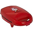 Hello Kitty Sandwich Maker, Electric 520W, Red, 6 x 8.75 inches
