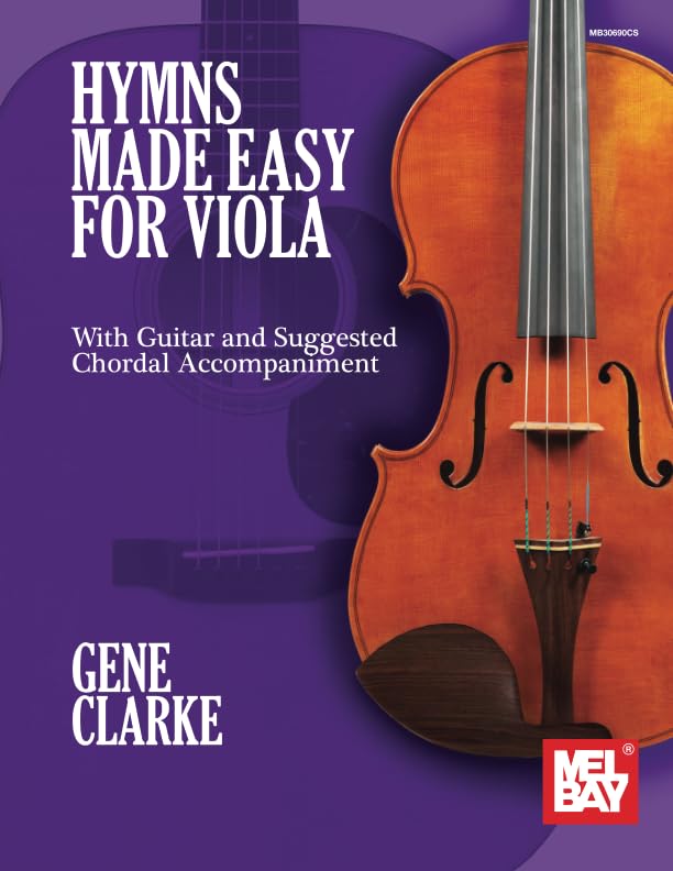 Hymns Made Easy for Viola: with Guitar and Suggested Chordal Accompaniment
