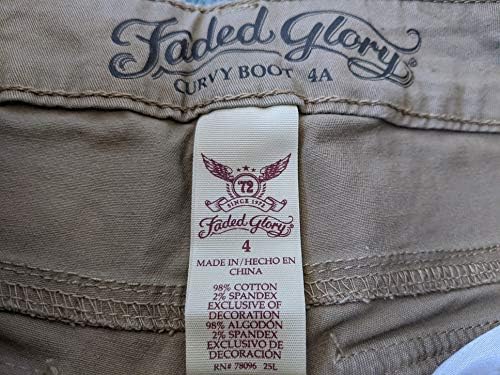 faded glory ultimate boot cut jeans