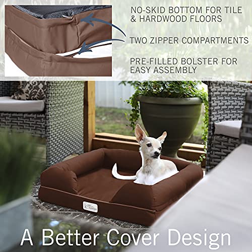 PetFusion Ultimate Dog Bed, Orthopedic Memory Foam, Multiple Sizes