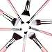 Jessup Kabuki 10pcs Pink/Silver Cosmetics Makeup Brush Tools kit Buffer Eyeliner Blending Eye Concealer Power Foundation Handmade Fiber Hair Brush Set T068