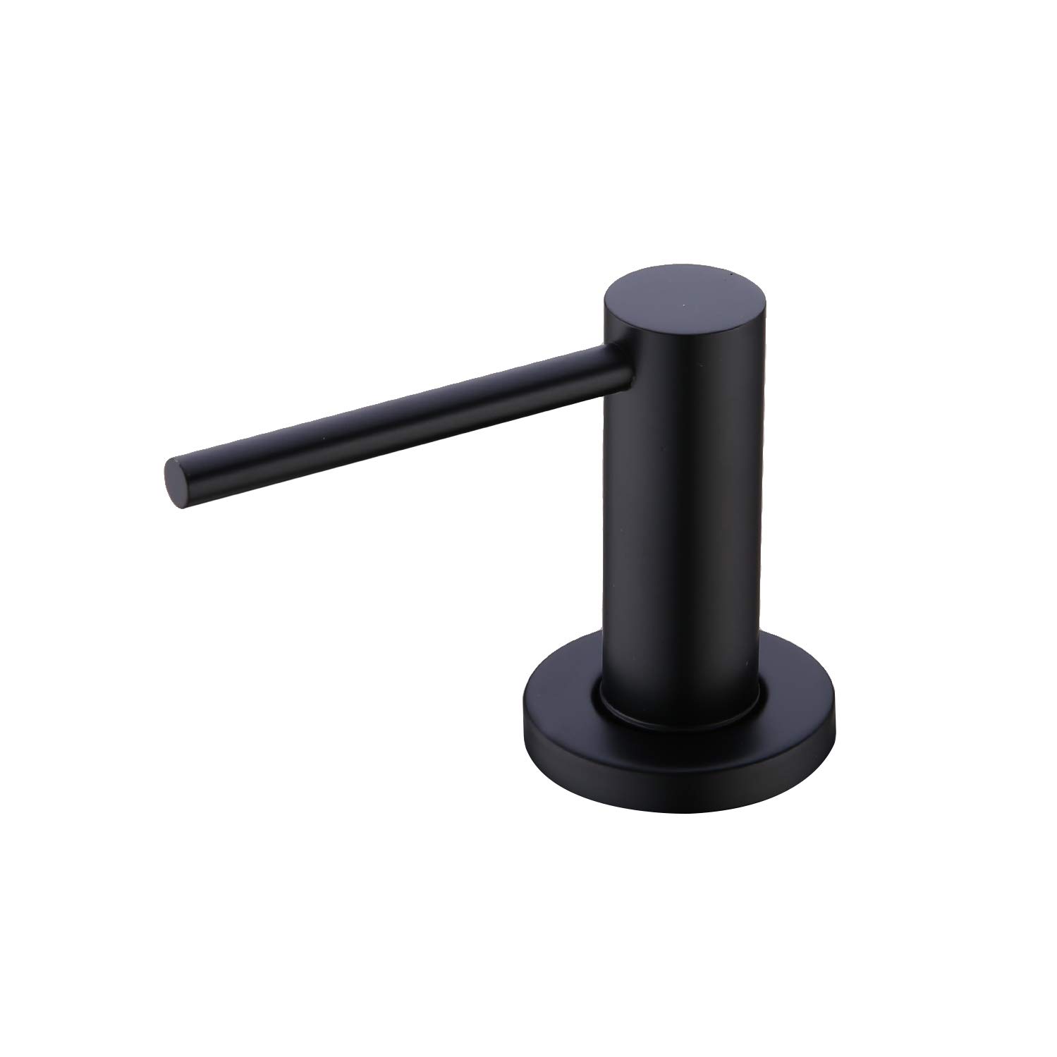 TUTEW Soap Dispenser,Dish Soap Dispenser for Kitchen,Commercial Kitchen Sink Soap Dispensers,Hand Soap Dispenserr with Large 17 oz Bottle,Black Soap Dispenser