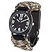 SharpSurvival Water Resistant Adjustable Battery Powered Analog Watch - Camo
