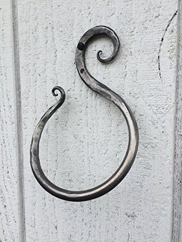 Wrought Iron Scroll Hand Towel Ring
