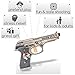 Rubber Band Gun Toy Pistol for Boys | Kids Toy Gun for Indoor Outdoor Games and Pretend Play | Wooden Toy Gun Stress Reliever Toy | Cool Fidget Toy Tiger Gun Elite
