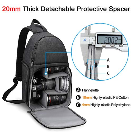 camera bag with side access