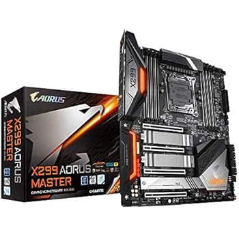 GIGABYTE X299 AORUS Master (Intel LGA 2066/E-ATX/3xM2/Dual Intel LAN/ESS Sabre 9218 DAC/USB 3.1 Gen 2 Type-C Motherboards)