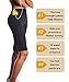 Best Women Weight Loss Pants Neoprene Exercise Leggings Sauna Suit Body Shaper Hot Sweat Thermo Slimming Capri Workout (Black Sauna Pants, XX-Large)
