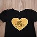 Kids Baby Girls Little Sister Romper Pants Big Sister T-Shirt Dress Outfits Set (6-7 Years, Big Sister)