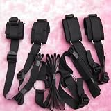 Secret Under Bed Restraint System - Cuffs Fetish Hidden Bondage Set Kit Sub Dom