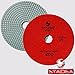 Stadea PPW251B Diamond Polishing Pad 7 Inch Grit 50 For Marble Concrete Stones Terrazzo Granite Floor Polishing