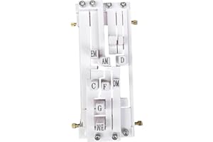 VAVEREN Guitar Aid Chords Teaching Practice Aid Part Accessories Portable Guitar Learning System Useful for Adults Beginners Friends